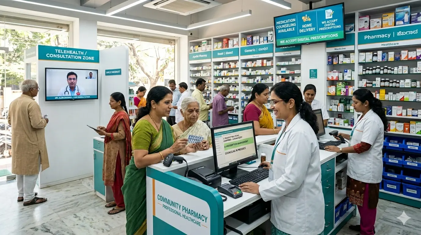 A day in the life of a modern pharmacist: beyond dispensing medicines